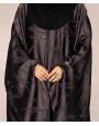 Abaya 3 Pc Set - Dark Grey
