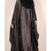 Abaya 3 Pc Set - Dark Grey