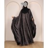 Abaya 3 Pc Set - Dark Grey