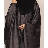 Abaya 3 Pc Set - Dark Grey