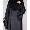 Abaya 3 Pc Set - Black
