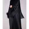 Abaya 3 Pc Set - Black