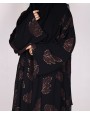 Autumn Abaya - Coral Red