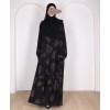 Autumn Abaya - Coral Red