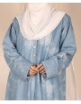 Denim Coat Abaya