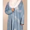 Denim Coat Abaya