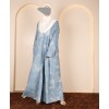 Denim Coat Abaya