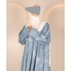 Denim Coat Abaya