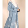 Denim Coat Abaya