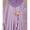 Lilac Silver - 4 Pc Abaya Set