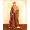 Bronze 4 Pc Set Abaya