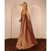Bronze 4 Pc Set Abaya