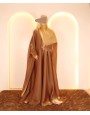 Bronze 4 Pc Set Abaya