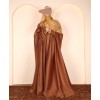 Bronze 4 Pc Set Abaya