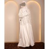 Dove Abaya - White