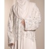 Dove Abaya - White
