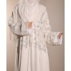 Dove Abaya - White