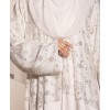 Dove Abaya - White
