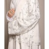 Dove Abaya - White