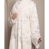Dove Abaya - White