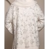 Dove Abaya - White