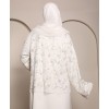 Dove Abaya - White
