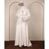 Dove Abaya - White
