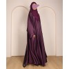 Abaya 3 Pc Set – Purple
