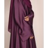 Abaya 3 Pc Set – Purple