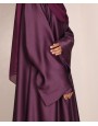Abaya 3 Pc Set – Purple