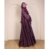Abaya 3 Pc Set – Purple