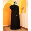 Abaya 3 Pc Set - Black