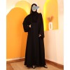 Abaya 3 Pc Set - Black