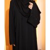 Abaya 3 Pc Set - Black