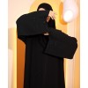Abaya 3 Pc Set - Black