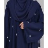 Abaya 3 Pc Set - Navy Blue