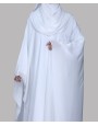 Daliya 4 Pc Set Abaya - White