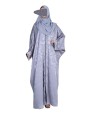 Feather Coll. Abaya - Grey