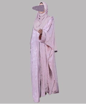 Feather Coll. Abaya - Pink