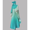 Abaya 3 Pc Set - Grass Green