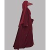 Abaya 3 Pc Set - Maroon