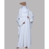 Regal 3 Pc Set Abaya - Cream