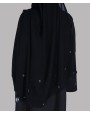 Star 3 Pc Set Abaya - Black