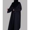 Star 3 Pc Set Abaya - Black