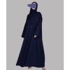 Star 3 Pc Set Abaya - Midnight Blue