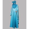 Abaya 3 Pc Set - Turquoise