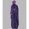 Barish 4 Pc Set Abaya - Purple