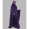 Barish 4 Pc Set Abaya - Purple