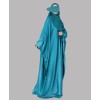 Barish 4 Pc Set Abaya - Teal