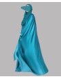 Barish 4 Pc Set Abaya - Teal